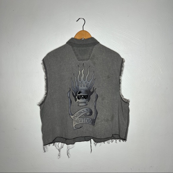 Cropped Harley Davidson Vest - Picture 3 of 3